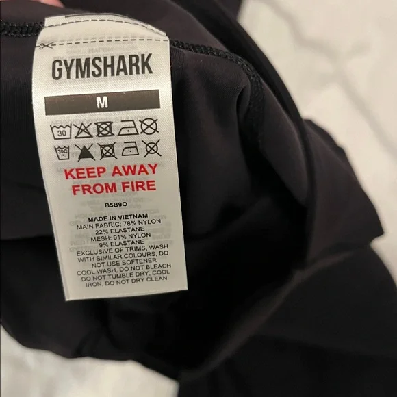 Gymshark Black Activewear Pants - Picture 5 of 6